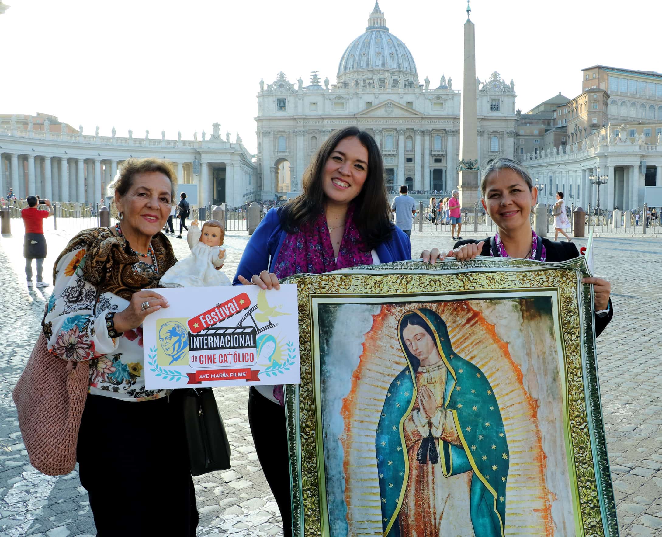 Gabriela Jacoba y el equipo del festival esperan con ancias el poder llegar hasta Roma.