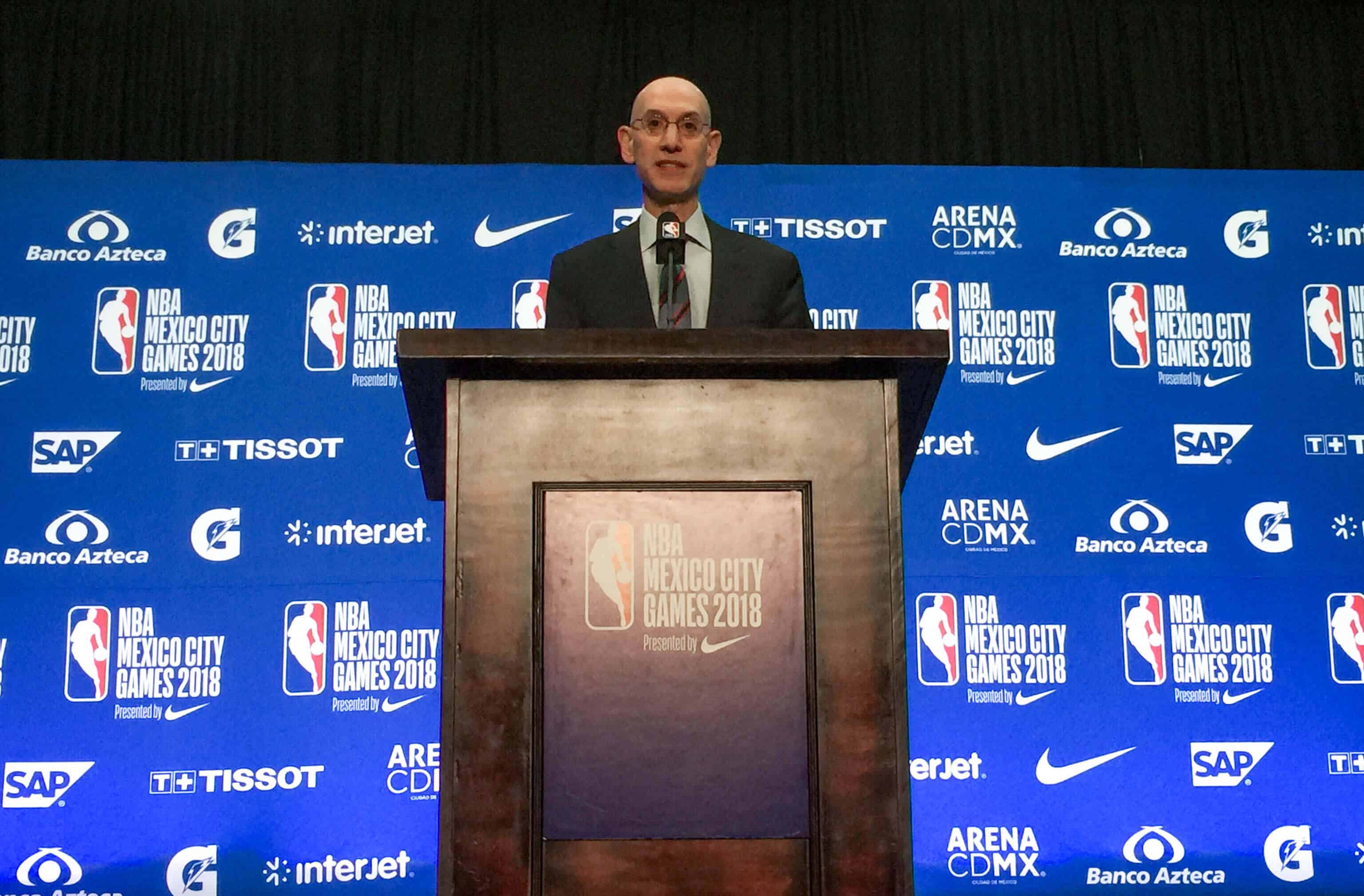El Comisionado tiene planes bastante fuertes de globalización. La NBA ya ha llegado hasta China y la India.